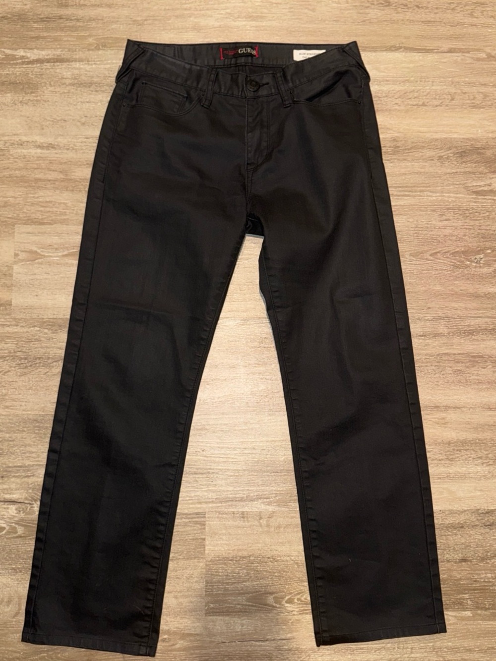 GUESS Women’s Black Straight Jeans